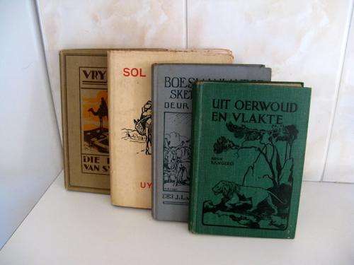 4 OLD AFRICANS BOOKS