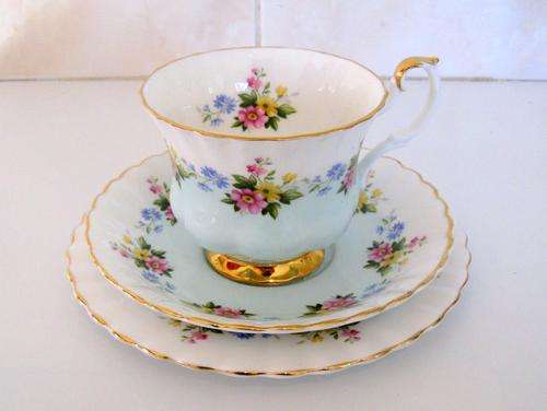 A ROYAL ALBERT TRIO--Pattern number 4362