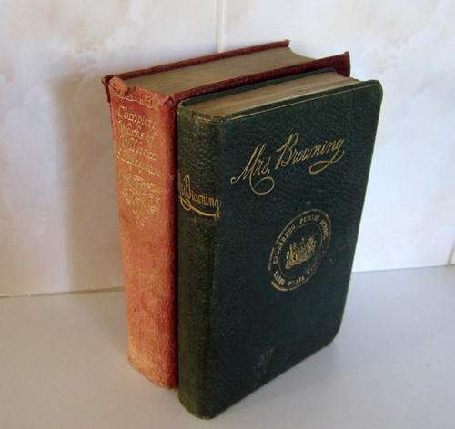 2 OLD POETRY BOOKS 1895 AND  1930
