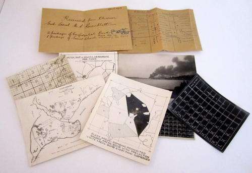A LOT OF SECRET CHARTS FROM WW1--Battle of Gallipoli