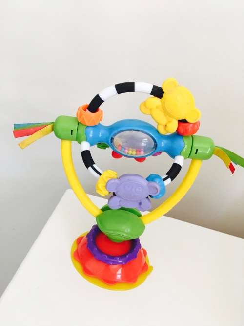 Playgro highchair toy suction to highchair
