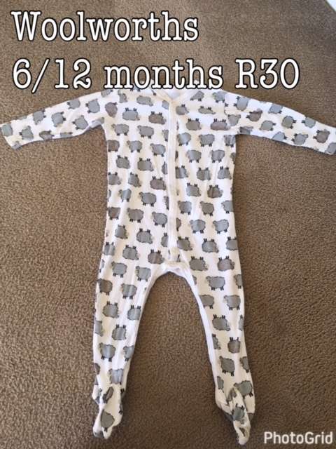 woolies baby grow 6 to 12 months