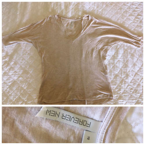 Forever new size 10 cotton cream top