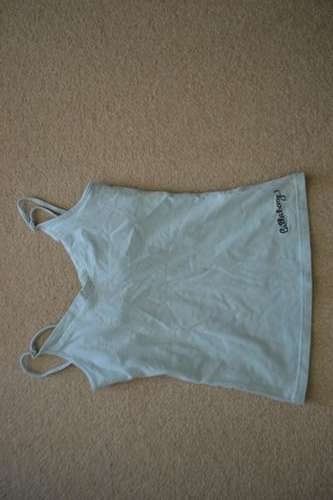 billabong blue top - size 32