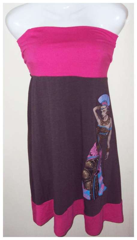 Funky tube dress