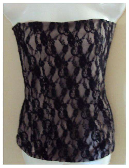Stunning lace black corset
