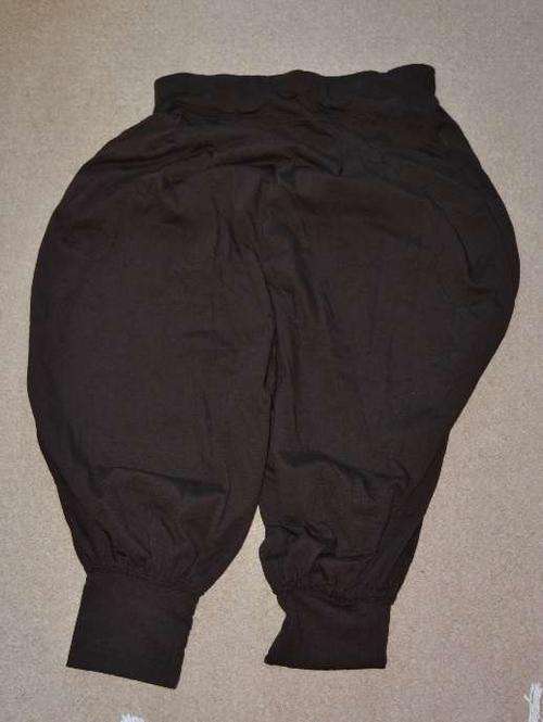 brown comfort pants
