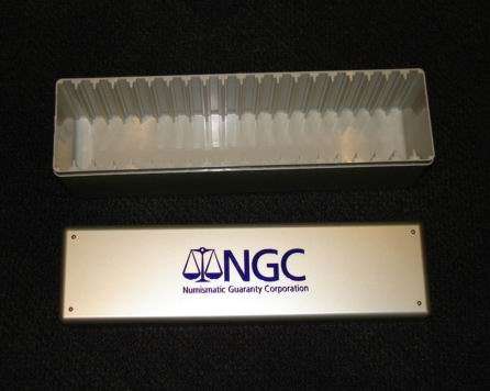 NGC Box, holds 20 NGC Slabs