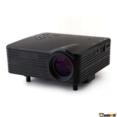 Mini LED Digital Movie/TV/Video Game Projector with Remote control. USB, HDMI, Memory Card input.
