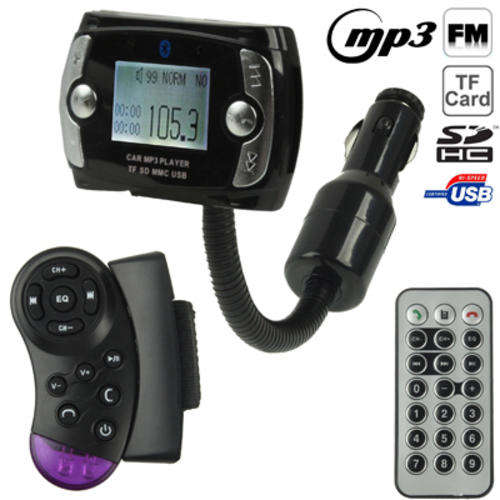 TURN YOUR CAR INTO A MOBILE POWERHOUSE. BLUETOOTH CAR KIT WITH STEERING WHEEL CONTROLS.LOCAL STOCK