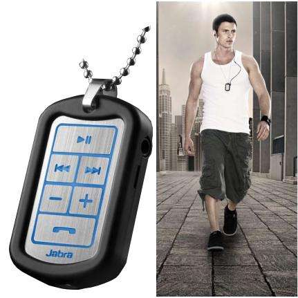 STYLE AND FUCTIONALITY - DOGTAG BT-3030 Bluetooth Stereo Headset Earphone Headphone Necklace