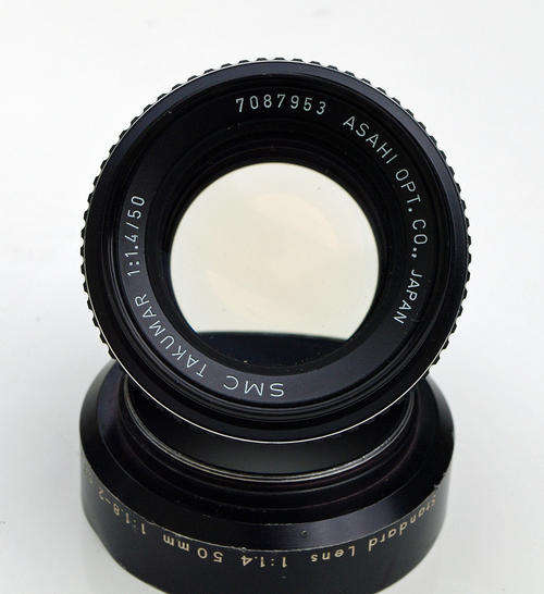 Pentax SMC Takumar f1.4 50mm with M42 to Canon EOS adapter
