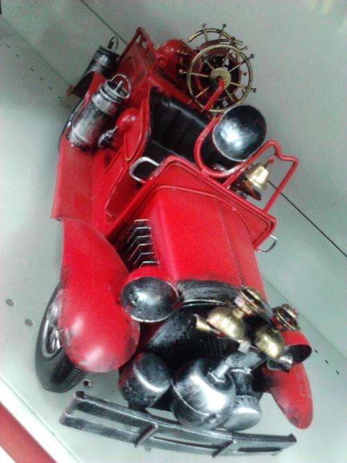 collectable  steel fire truck what a beauty