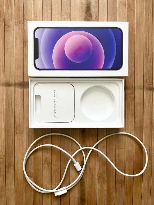 Purple Apple iPhone 12 (128GB) for sale in excellent condition!!!