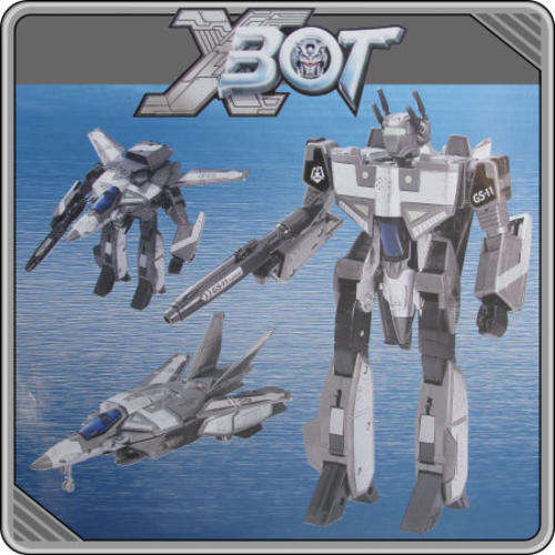 Xbot Variable Cyberbot Robot - Plane Robo Transformer - Delivery Included