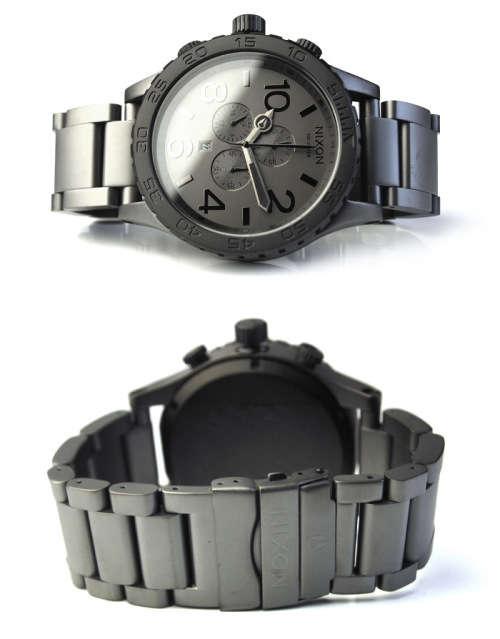 Nixon 51-30 Chrono Matte Black/Gunmetal Watch