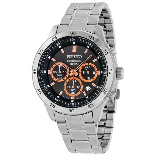 Seiko Men's Neo Sport Chronograph Stainless Steel Watch
