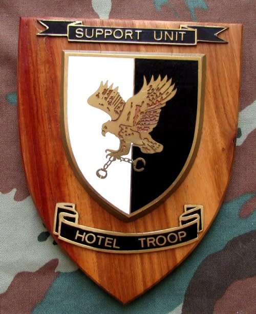 Rhodesia BSAP - Hotel Troop Plaque