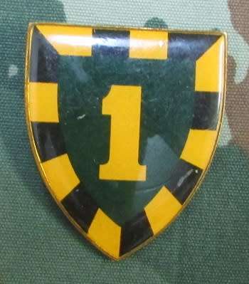 SADF - 1 SA Infantry Battalion Shoulder Flash
