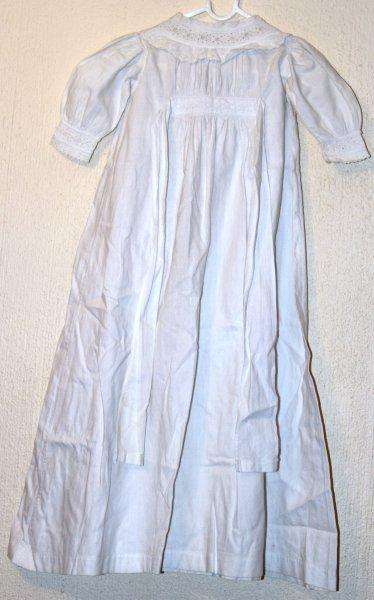 Antique Christening Gown - 83 cm long