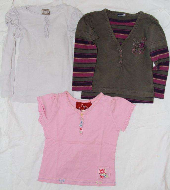 3 x Tops - Earthchild Mills Rage - 2 years