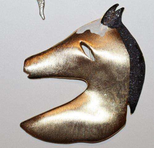 ENORMOUS DESIGNER STALLION BROOCH - ULTRACRAFT USA