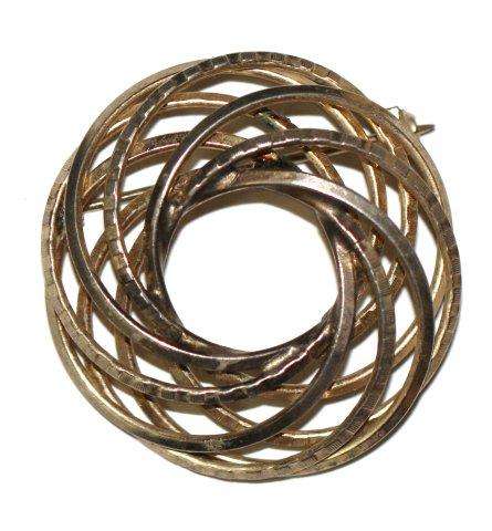 VINTAGE DOMED BROOCH