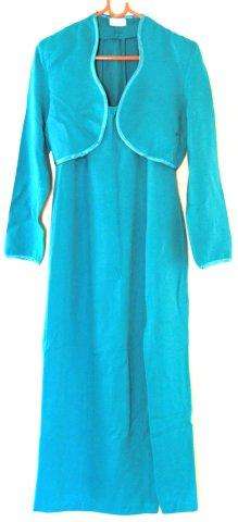 EVENING WEAR - DRESS AND BOLERO JACKET - TRUWORTHS SIZE 34