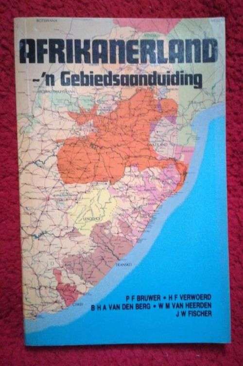 AFRIKANERLAND N GEBIEDSAANDUIDING MET KAART INGESLUIT