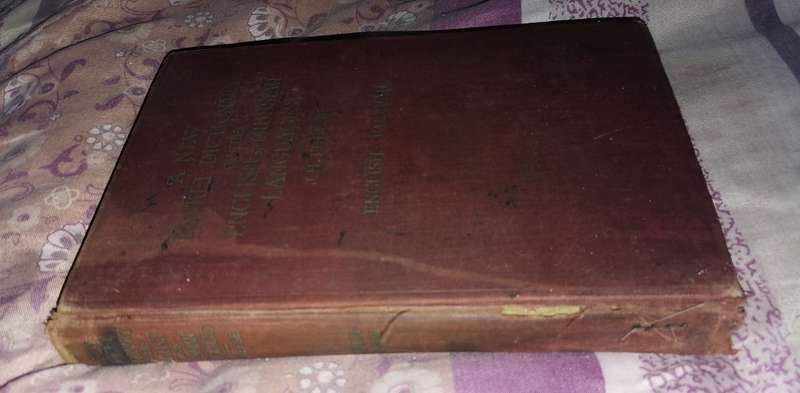 1917 NEW POCKET DICTIONARY ENGLISH AND RUSSIAN LANGUAGE