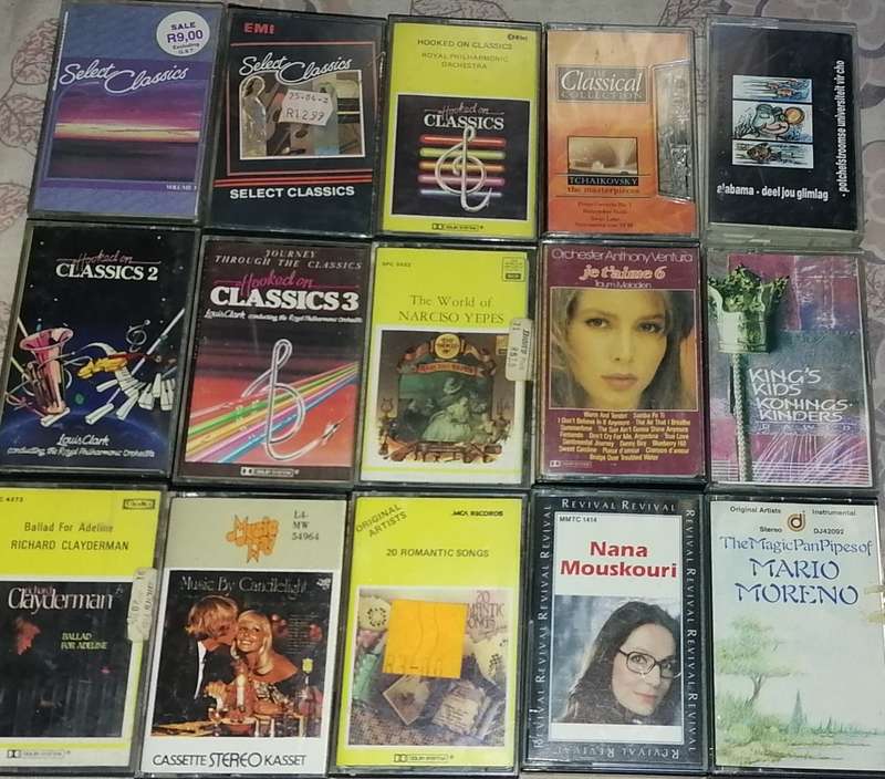 15 x Classical Music tapes in cassette case - Various Artist - CASSETTES