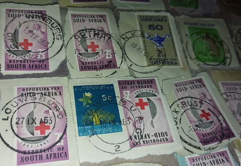 A VARIETY OF POSTMARK - SOUTH AFRICA