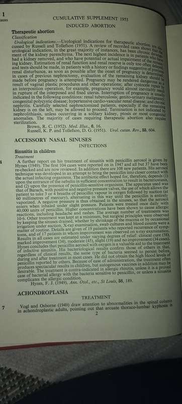 THE BRITISH ENCYCLOPEDIA OF MEDICAL PRACTICE 1953