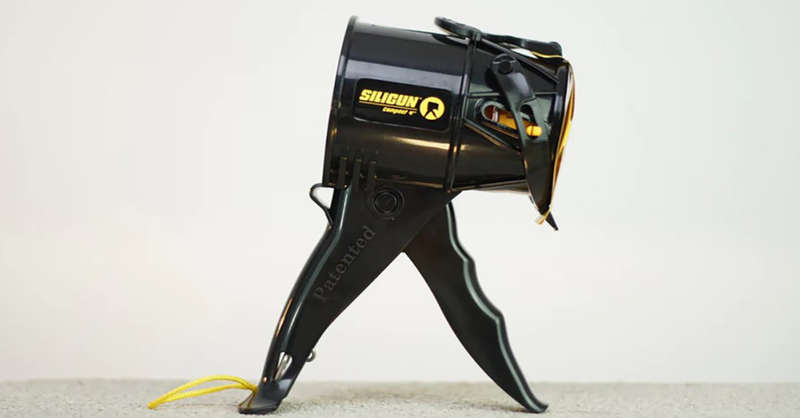 SILIGUN Compact 4 Caulking Gun - The Smallest Anti Drip Extreme Duty Caulk Gun