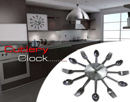 Cutlery Wall Clock