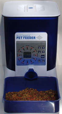 Automatic Pet Feeder. 5KG with LCD & Voice Recorder.