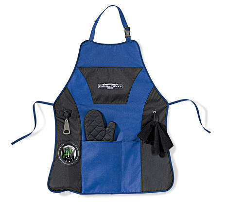 COOKOUT BRAAI APRON  BLUE