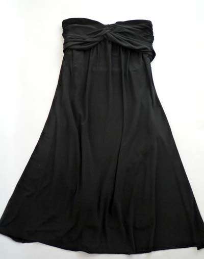 LOVELY BLACK BOOBTUBE DRESS!!