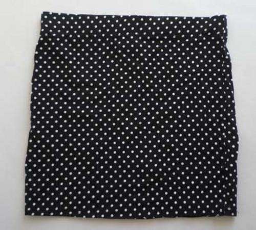 CUTE BLACK AND WHITE POLKA-DOT MINI SKIRT!