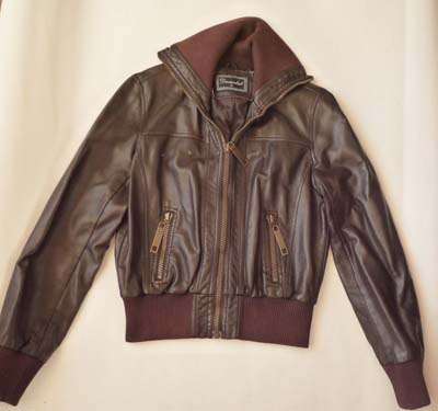 LOVELY BROWN BIKERS JACKET!!