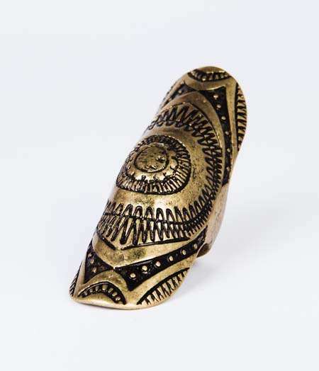 STUNNING BRONZE TRIBAL RING!!