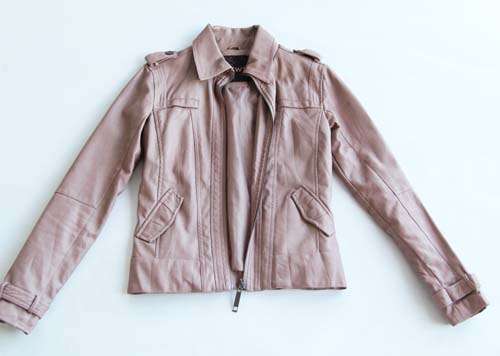 GREAT LEATHER-LOOK WINTER JACKET!