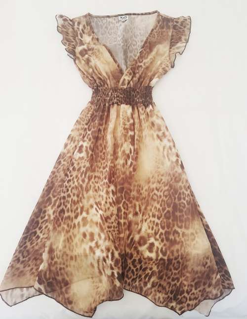 GORGEOUS ANIMAL PRINT DRESS FROM YDE!!