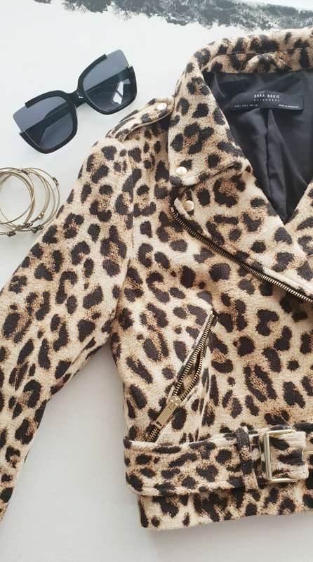 GORGEOUS ZARA LEOPARD PRINT JACKET!