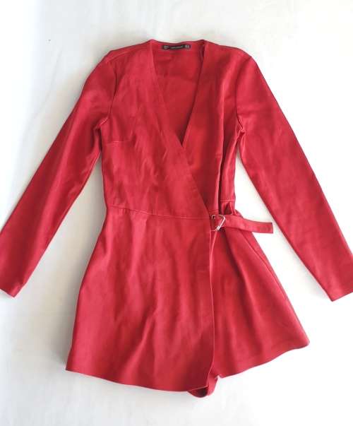 LOVELY RED ZARA PLAYSUIT/DRESS!