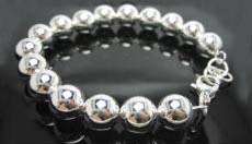 STUNNING STERLING SILVER BALL BRACELET!!