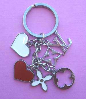 GORGEOUS DESIGNER KEYCHAIN WITH CHARMS!!