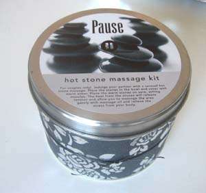 HOT STONE MASSAGE KIT!! ** perfect for couples **