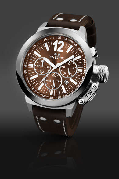 **MAGNIFICENT** AUTHENTIC TW STEEL CE1012 50mm CEO CANTEEN CHRONOGRAPH GENTS WATCH **FREE SHIPPING**