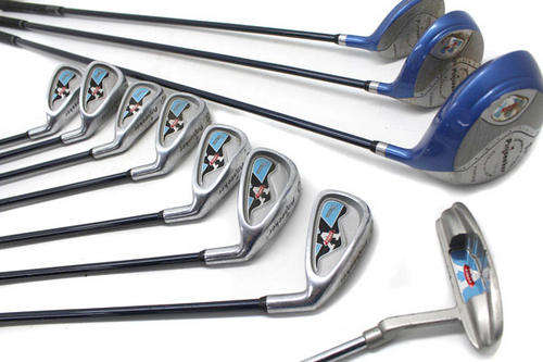 Set Of Ladies Pinseeker V Force Drivers and Irons Including a Pinseeker Golf Bag